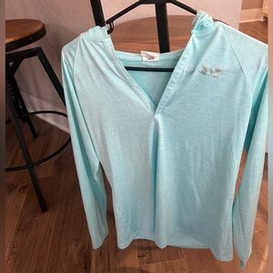 Under Armour medium blue V-neck